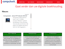 Tablet Screenshot of compuboek.be